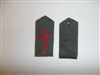 b4531p WW1 German Army Aviation 2nd Abteilung Sew on Shoulder Boards IR1C