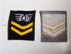b4296s Vietnam RVN Air Force Trung Si Sergeant cloth rank single IR2SAD15