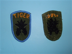 D013 Vietnam US Air Force Security Police K9 Tiger patch