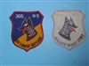 D016 Vietnam US Air Force 366th K9 Security Police Squad patch