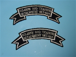 D033 Vietnam US Army Dog Training Detachment Vietnam tab