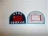 b6638 Soviet USSR  Observer sleeve patch (ONLY)  NATO visits IR1E