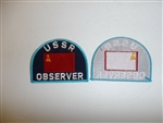 b6638 Soviet USSR  Observer sleeve patch (ONLY)  NATO visits IR1E