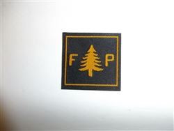 b5021 WW 2 Civil Air Patrol CAP Forest Patrol sleeve patch woven R22D