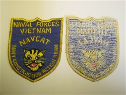 b8556 US Navy Vietnam  Navcat Seabees Naval Forces IR25E