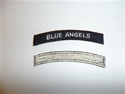 b8634 US Navy Blue Angels Demonstration Team Naval Air Training tab blk IR19B