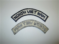 b8658 US Vietnam Air Force North Vietnam tab Flight Suit IR20C