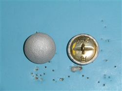 b8812s WW2 German Tunic Aluminum Button Silver single 21mm