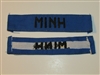 b8455 RVN South Vietnam Navy Name Tape MINH IR9A