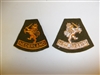 b9534 WW2 Dutch Netherlands Nederland Holland Army yellow OD Lion C9A3