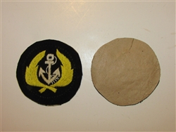 b9657 RVN Vietnam Vietnamese Navy Chief Petty Officer Cap Badge variation IR9D