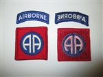 e0307 US Army Vietnam Original Patch and Tab 82nd Airborne Division IR14E