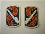 e0370 US Army Vietnam 198th Infantry Brigade Patch IR14D