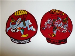 e4167 WW2 US Army Airborne 463rd Field Artillery Battalion PIR Parachute hnd R3E