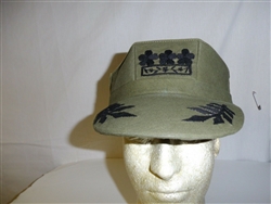 E4473 RVN Army OD Field Cap/hat Colonel Dai Ta Arvin South Vietnamese sz 58 W8B