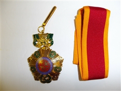 0371 RVN National order of Vietnam Commander or 3rd Third class Neck IR5A