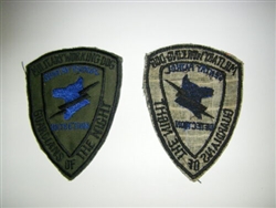0815 Vietnam Dog patch Military Working Dog Guardians of the Night  Sentry PC3