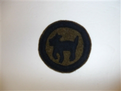b1700 WW 1 US Army 81st Infantry Division Shoulder Patch Wild Cat PC8