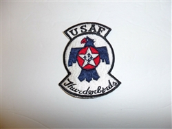 b2333 USAF Thunderbirds  Demonstration Team patch script Air Force IR19D