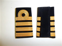 b3259p Vietnam RVN Navy Slip on rank Dia Ta Captain pair IR9C
