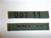 b3598 Vietnam US Navy  name OD Tape  UDT 11 Subdued IR34D