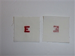 b3714 Vietnam US Navy Distinguishing Mark E Excellence White Red IR33D