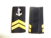 b3693p Vietnam RVN Navy Slip on rank Trung-Si Petty Officer pair IR9C