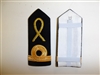 b3698p Vietnam RVN Navy Shoulder Hard Board Senior Cadet pair IR9E