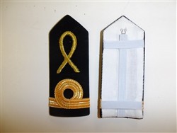 b3698p Vietnam RVN Navy Shoulder Hard Board Senior Cadet pair IR9E