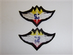 b4171 Indochina Era Khmer Airborne Wings cloth ir12ad3