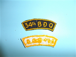 b4263 RVN Reconnaissance Tab Vietnam Recon 34th BDQ