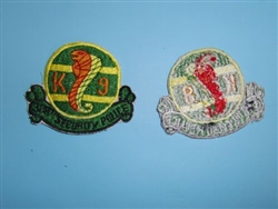 D006 Vietnam US Air Force 388th Security Police Squadron Flying Cobras K9 Small