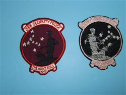D009 Vietnam US Air Force 388th Security Police Squadron K9 The Hunters