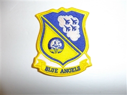 b5495 US Navy Blue Angels Demonstration Team Naval Air Training Carrier Md IR19B