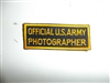 c0009 WW 2 Official US ARMY PHOTOGRAPHER Patch R10A