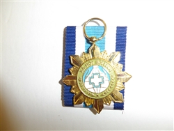 b5945 RVN Vietnam Social Service medal 1st class no rosette Xa Hoi IR5J