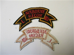 b6956 US Army Vietnam Airborne Recon L Company 101st Diviision tab