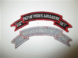 b6985 US Army Vietnam Airborne Pathfinder 222nd Det tab