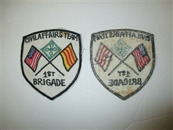 b7042 US Army Vietnam 4th INF Division Civi Affairs Team 1st Brigade
