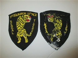 b7043 US Army Vietnam 1st Sduadron 11th ACR Bengal Tigers Armored Combat hnd fld