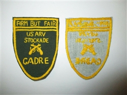 b7069 Vietnam MP Military Police US ARV Stockade Cadre Firm But Fair small