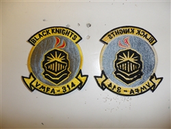 b8958 USMC Vietnam VMFA 314 Marine Fighter Attack Squadron Black Knights R7B