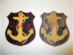 b6365 USCG WW 2 Coast Guard patch IR25C