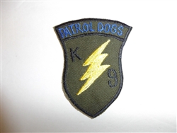 D081 US Air Force Security Police Squadron K9 Section IR4B