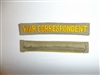 c0167 WW2 US Civilian War Correspondent Tab Khaki R10C