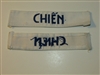 b8454 RVN South Vietnam Navy Name Tape Chien IR9A