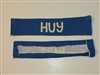 b8458 RVN South Vietnam Navy Name Tape HUY IR9A