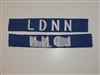 b8460 RVN South Vietnam Navy Frogman Name Tape LDNN Lien Doi Nguoi Nhai var IR9A