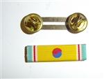 b0534s ROK Korean War Service Medal Ribbon Bar printed device R16D1