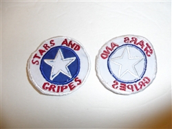 c0297 WW 2 US USO United Service Organization Stars and Gripes Patch mch R10D